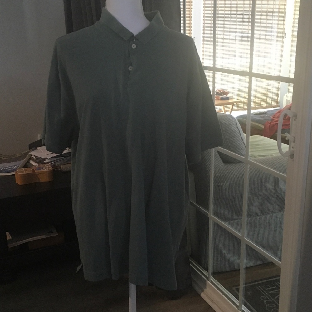 St. John's Bay Olive Green Polo Shirt